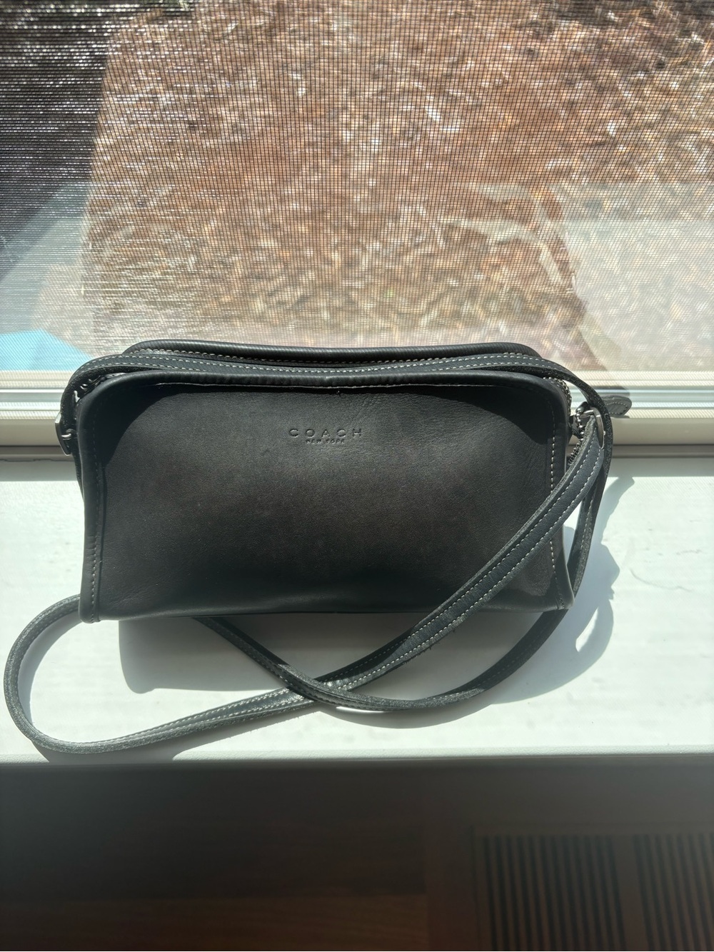Vintage coach crossbody